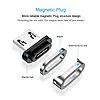 Конектор магнітний 4 Pin тип Micro-USB для заряджання та передачі даних / Адаптер для кабелю магнітного 1шт, фото 3