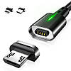 Конектор магнітний 4 Pin тип Micro-USB для заряджання та передачі даних / Адаптер для кабелю магнітного 1шт, фото 8