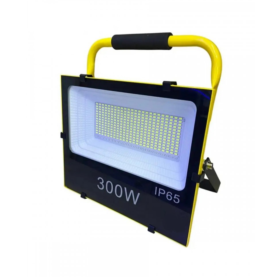 Прожектор акумуляторний світлодіодний (SMD), переносний, GY-KFL-B-300W, 6.4V, 15000 mAh, IP65