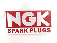 Наклейка "NGK" 55х110мм