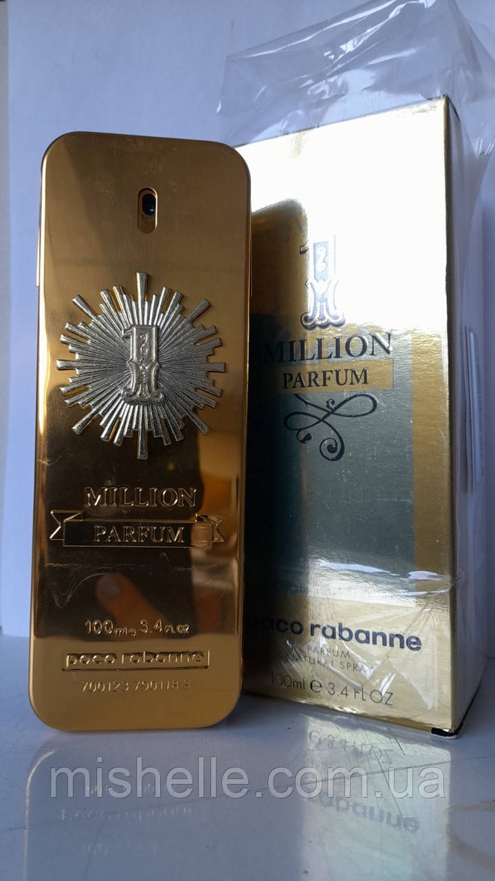 Парфуми для чоловіків Paco Rabanne 1 Million Parfum (Пакоплав 1 мільйон парфумів) Уцінка!