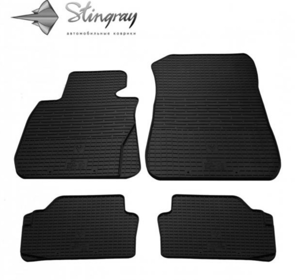 Килимки в салон автомобіля для BMW 3 E90/E91/E92 04-13 комплект Stingray, фото 1