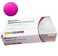 Перчатки Medicom SafeTouch Advanced без пудры 100 шт, XS (маджента), 3.5 грамм