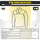 M-Tac тепла чорна тактична флісова кофта Delta Polartec Black - фото 10 - id-p2399569088