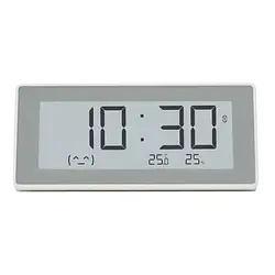 Термогігрометр Miaomiaoce Smart clock temperature and humidity meter MHO-C303 Silver