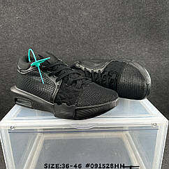 Nike LeBron Witness 8 чорні чоловічі баскетбольні кросівки