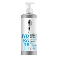 Шампунь для сухого волосся з гіалуроновою кислотою Romantic Professional Hydrate 850мл