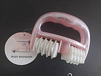 Антицелюлітний роликовий масажер для тіла – Масажна щітка від целюліту ролер.
