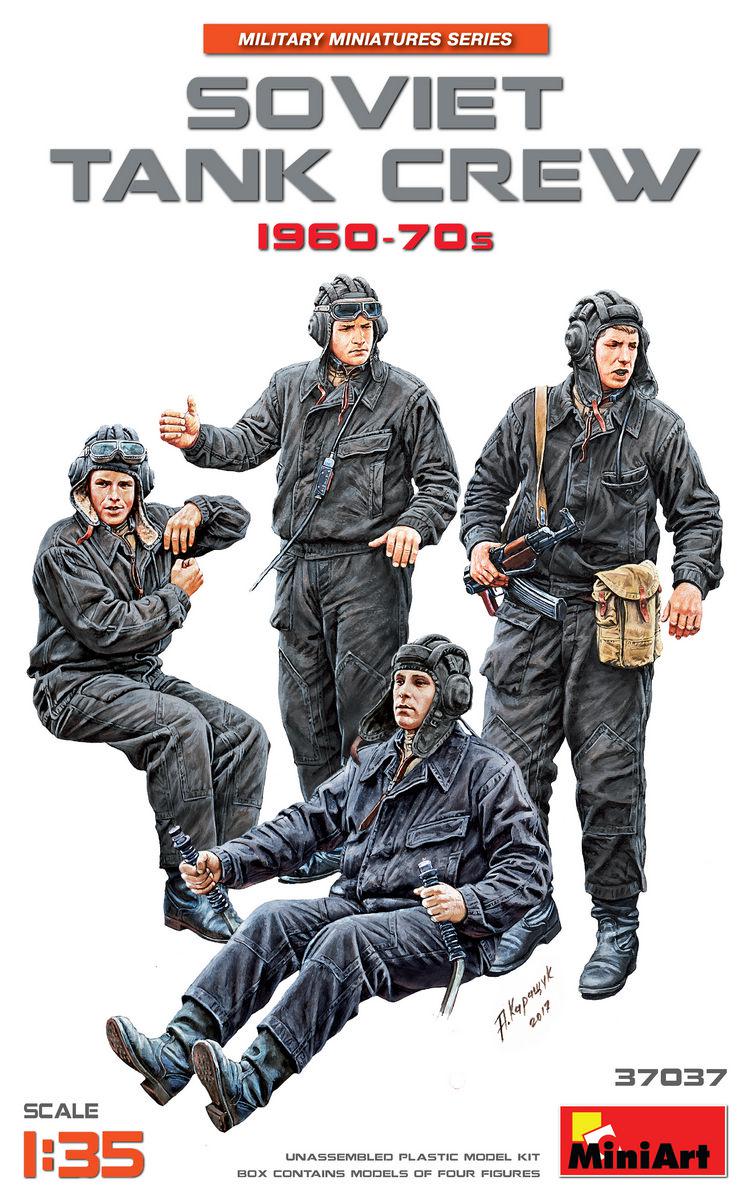 Пластикова модель 1/35 MiniArt 37037 радянський танковій екіпаж 1960-1970