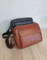 Мужская сумка (планшетка) из натуральной кожи итальянского производства Made in Italy