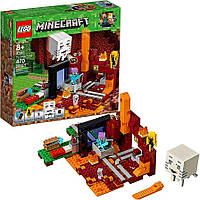Конструктор Lego Minecraft Портал в Нижний мир 21143,оригинал