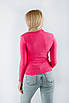 Жіночий гольф водолазка рожевий 3462 (2000000113692), фото 2