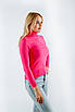 Жіночий гольф водолазка рожевий 3462 (2000000113692), фото 3
