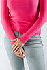 Жіночий гольф водолазка рожевий 3462 (2000000113692), фото 4