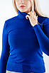 Жіночий гольф водолазка синій 3462 (2000000113708), фото 4