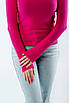 Жіночий гольф водолазка фуксія 3462 (2000000113722), фото 3