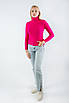 Жіночий гольф водолазка фуксія 3462 (2000000113722), фото 4