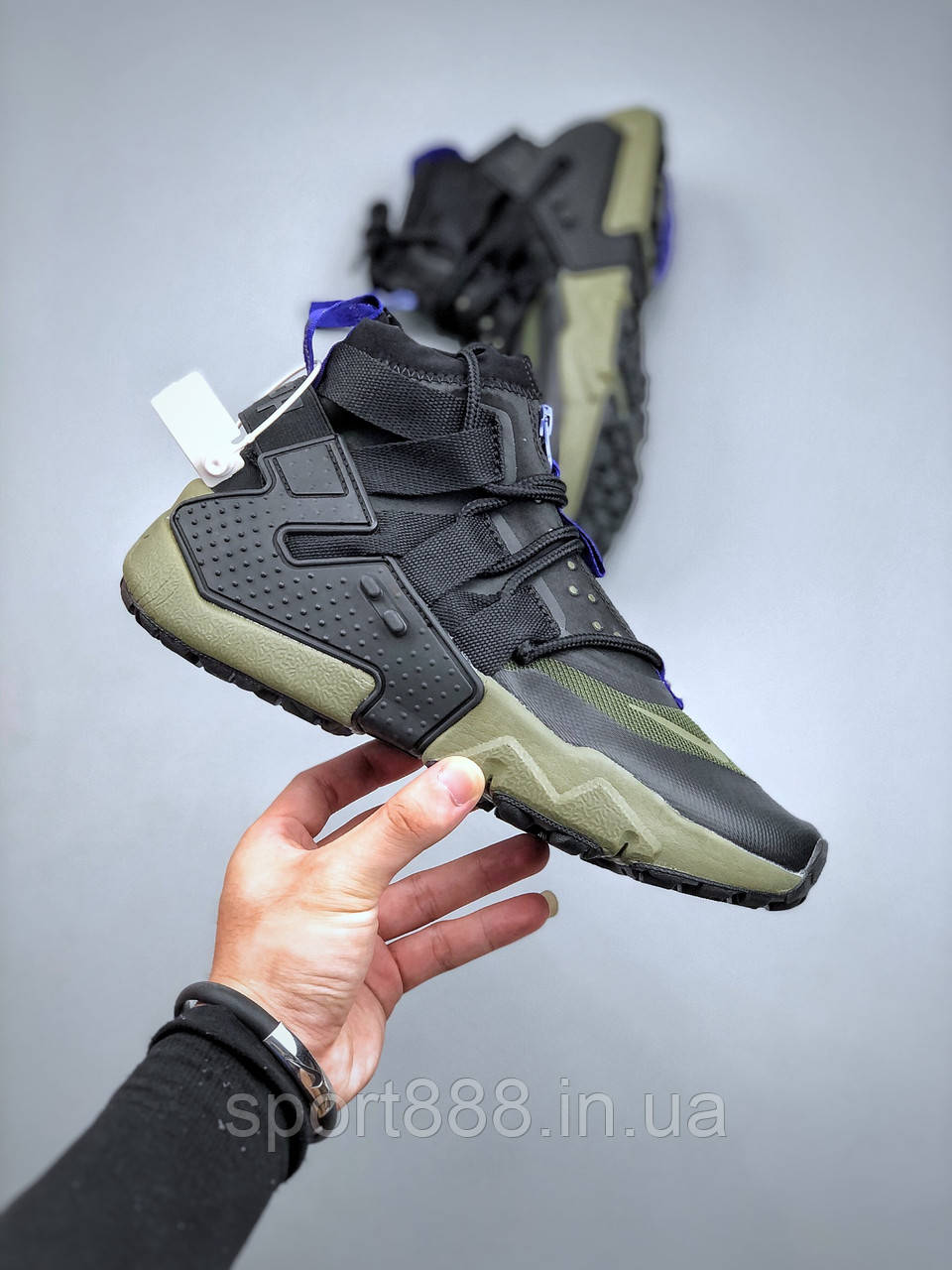 Eur36 45 Nike Air Huarache Gripp Black Olive