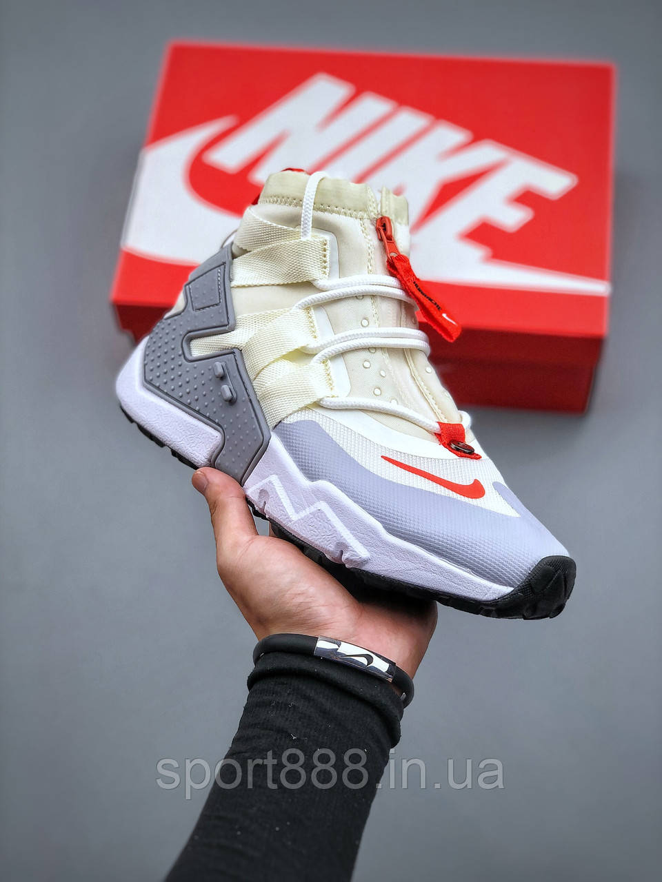 Eur36-45 чоловічі жіночі Nike Air Huarache Gripp Sail Team високі демісезонні кросівки