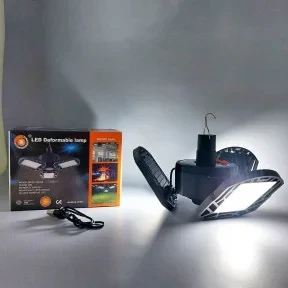 Кемпинговая подвесная аккумуляторная USB лампа Deformable Lamp XF 701 Solar с солнечной батареей - фото 3 - id-p1963539493