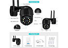 Камера відеонагляду WiFi Besder A8H (5Mp, Ai), фото 3