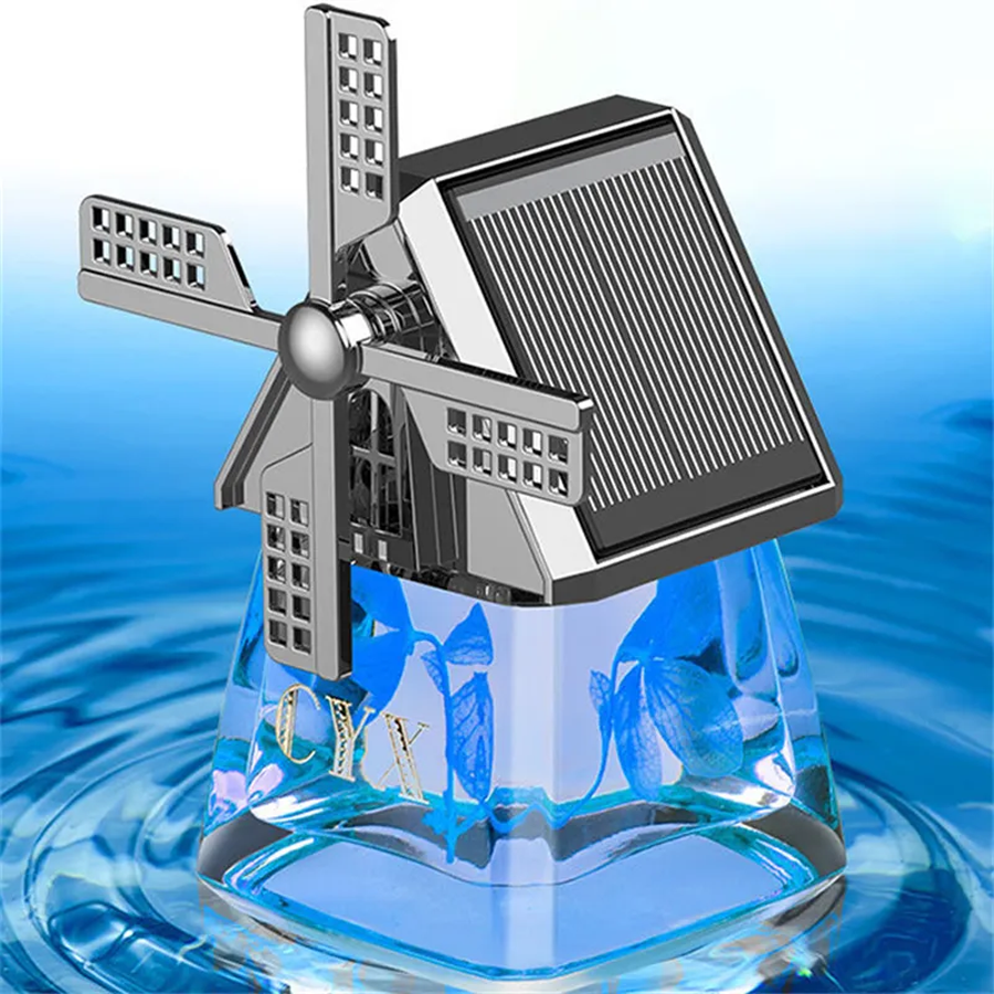 Автомобільний ароматизатор млина на сонячних батареях у машину, Океан, фото 1