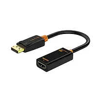 Переходник Cabletime CP22B DisplayPort (тато) - HDMI (мама)