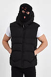 Чоловічий жилет CPCompany CK6727 чорний XL, XXL, фото 2