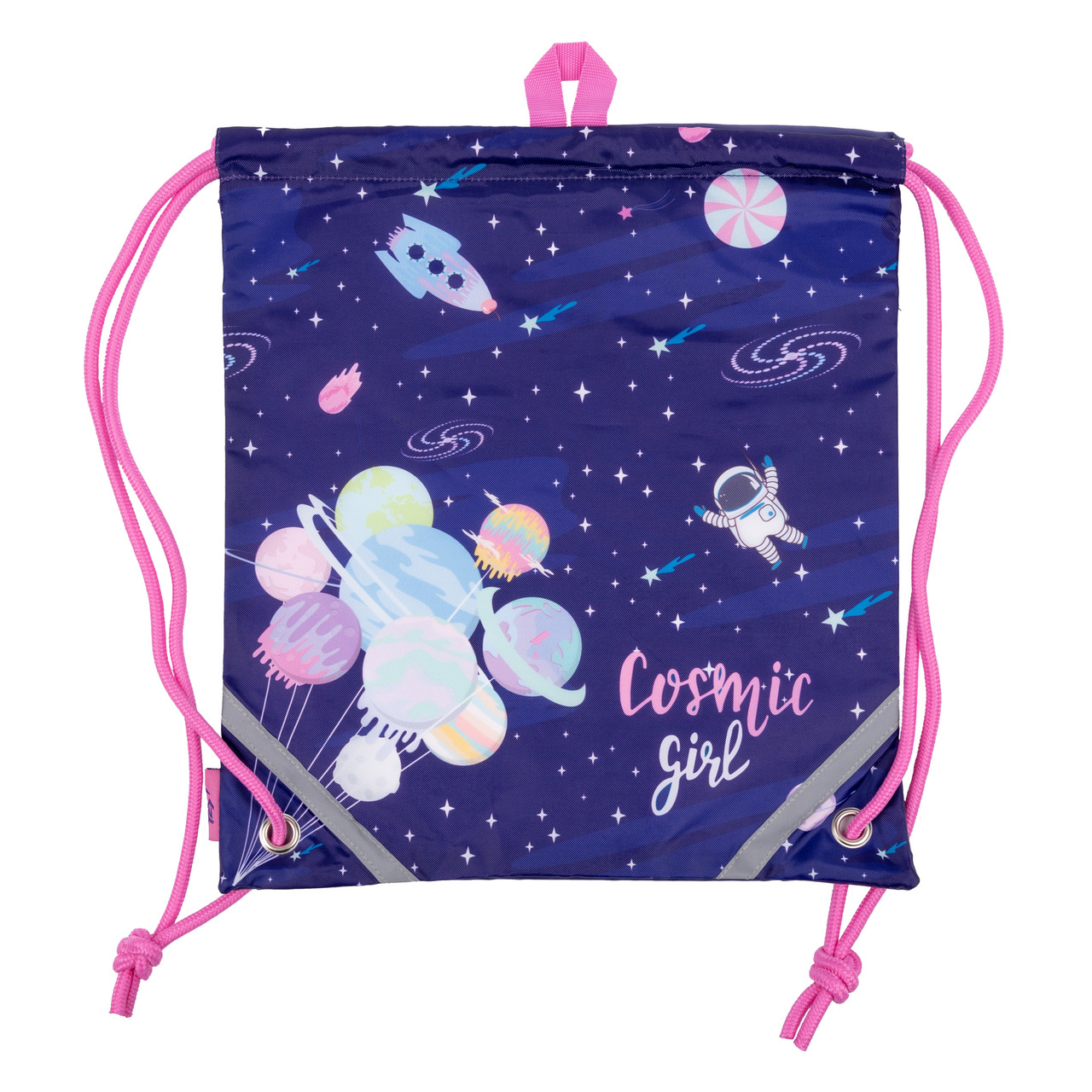 Сумка для змінного взуття YES SB-10 Cosmos 40 х 35 см темно-сіра (533160)