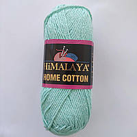 Пряжа для дома Home Cotton Himalaya 85% хлопок 15% полиэстер 100г - 160 м спицы 5мм крючок 5,5 мм цвет мятный