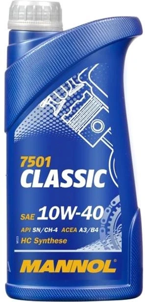 Моторне масло для дизельних та бензинових генераторів Mannol Classic 1л 10W-30