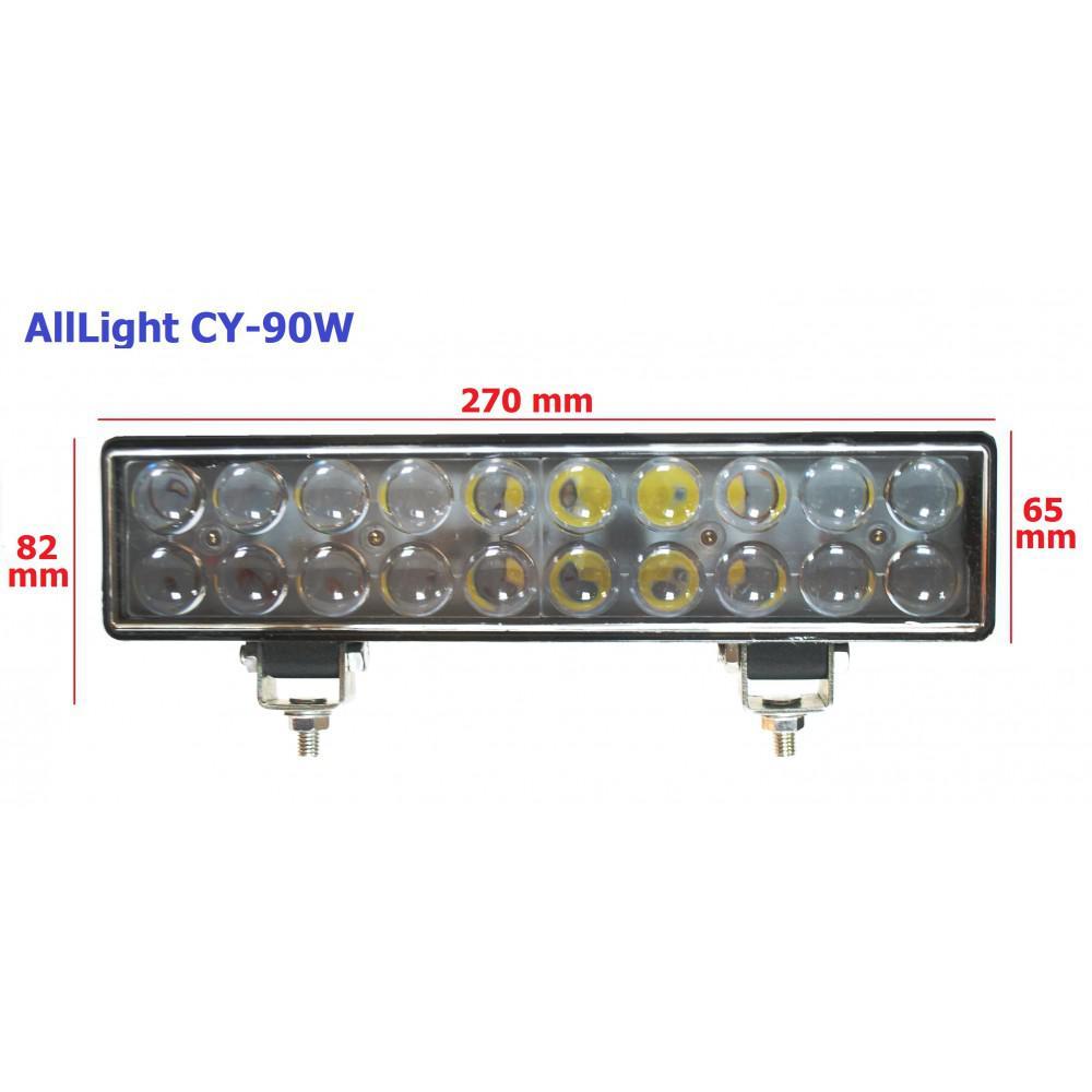 Світлодіодна фара AllLight CY-90W 20chip EPISTAR spot 9-30V