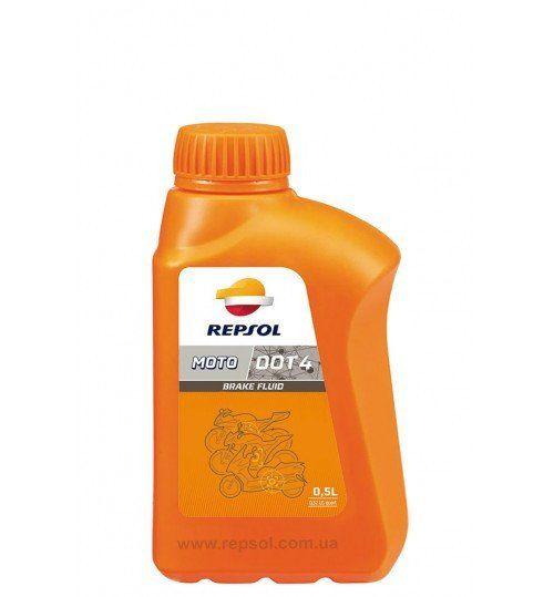 Гальмівна рідина Repsol MOTO DOT 4 BRAKE FLUID, 0,5 л/RP713A56