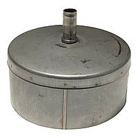 Лійка димохідна нержавіюча сталь, d=110