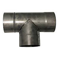Трійник 90° для димоходу нержавіючий, d 110 мм 0.6мм