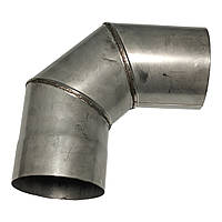 Коліно 90° для димоходу неіржавке, d 110 мм 0.6мм