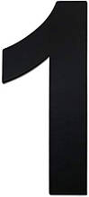 Номер на дім чорний 10 см  (B088X2T6B9) 2092