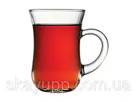 Кружка для чая (армуд) с ручкой Pasabahce 140мл Sylvana 1шт (55411-1)