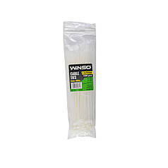 Хомути Winso пластикові білі 4,8x250, 100шт