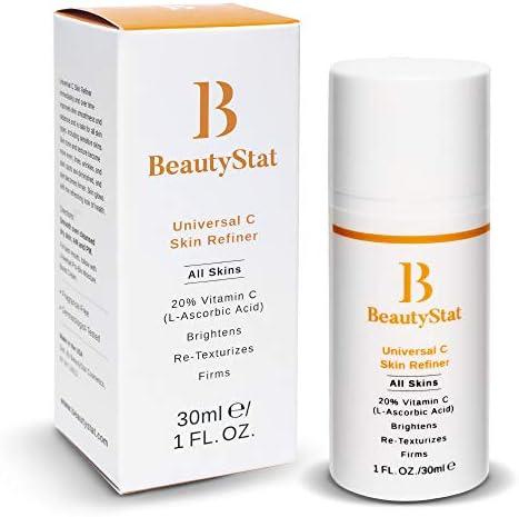 Освітлююча антивікова сироватка для обличчя з вітаміном С Beautystat Universal C Skin Refiner 30 мл