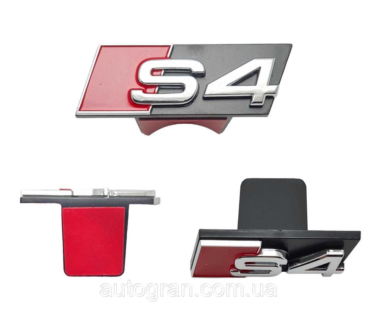 Емблема решітки радіатора Audi S4, фото 1