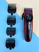 Професійна машинка для стрижки котів та собак, триммер для тварин VGR V-202 червоний