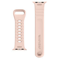 Ремінець Spigen для Apple Watch Series 5/4/3/2/1 44/42 mm Air Fit, Rose Gold (062MP25401), фото 5
