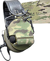 Маскировочная наклейка из кордуры, Peltor Comtac, Svetogor Defence, Multicam