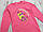 122 6-7 років лонгслів футболка з довгими рукавами кофточка для дівчинки 3284 РЗВ, фото 4