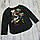 110 4-5 років (104) лонгслів футболка з довгими рукавами кофточка для дівчинки 1110 ЧР, фото 3