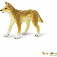 Фигурка Safari Ltd Динго Дикая Собака, 10,0*6,5 см, "Дикие животные", 228229