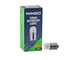 Лампа розжарювання Winso 12V R10W 10W BA15s, 10шт