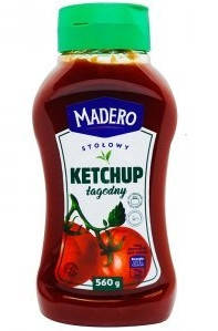 Кетчуп Лагідний Столовий Мадеро Madero Stolowy Ketchup Lagodny 560 мл