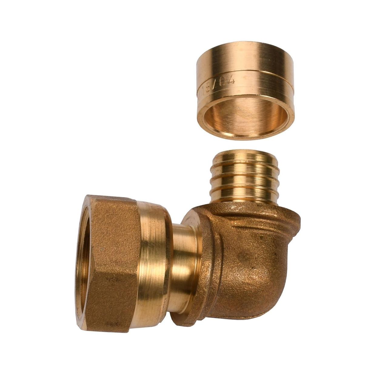 Натяжний кутик ISOLTUBEX внутрішня різьба 16х1/2" 000016455, фото 1